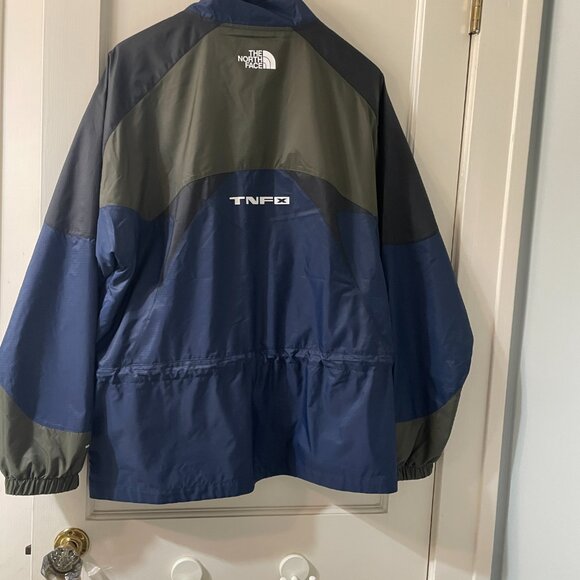 The North Face TNF X Jacket Women's Medium Brown and Navy - Picture 4 of 12